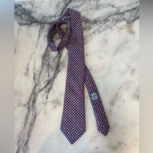 Hermes 100% Silk Tie